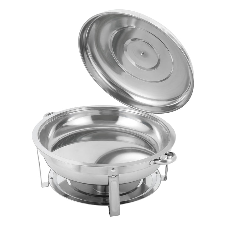 Chafing Dish 9L Edelstahl Speisenwärmer Buffet Warmhaltebehälter Silber | 410 Edelstahl poliert, 9L