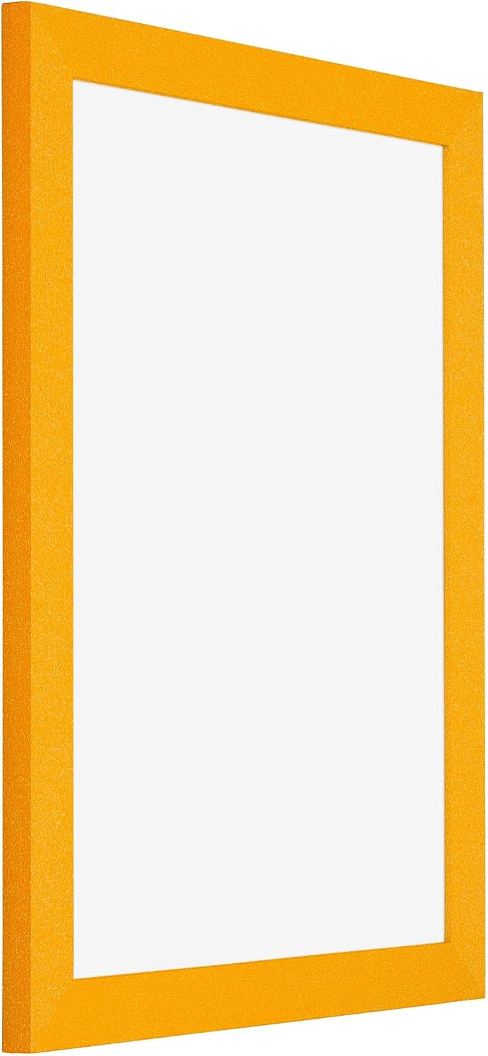 yd. Your Decoration - Bilderrahmen 75x100 cm - Gelb - Bilderrahmen aus MDF mit Acrylglas - Antirefle