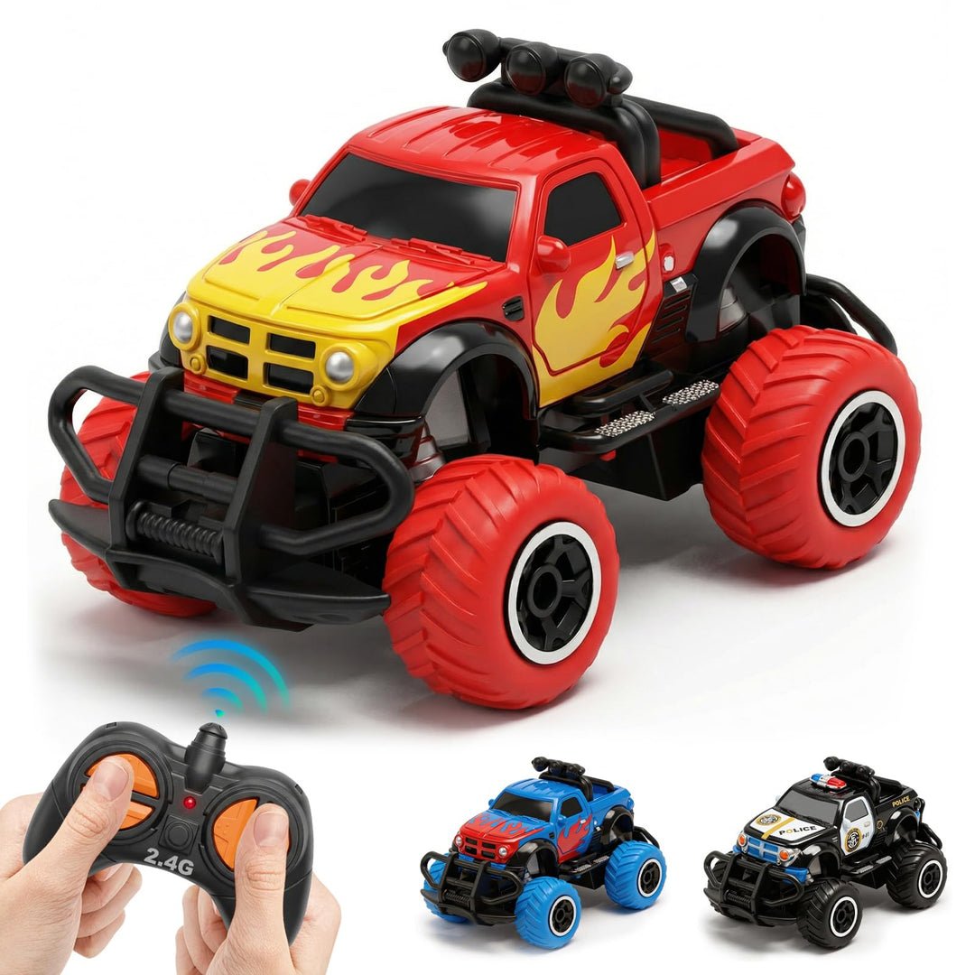 Pup Go Monster Truck Ferngesteuertes Auto mit Licht für Kinder 3+ Jahr, Weihnachten &amp; Nikolaus Gesch