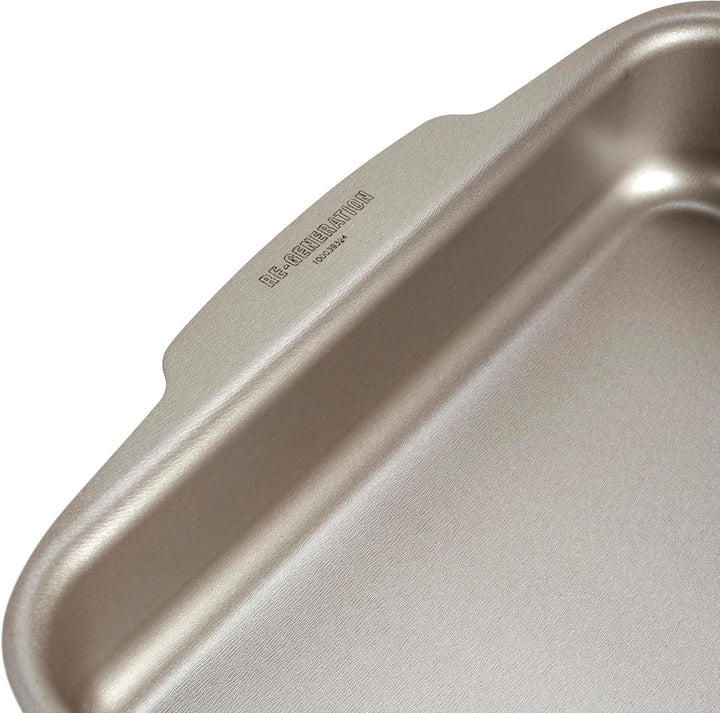 Re-Generation Bakeware Rechteckiger Bräter - Leichter Bräter 29 x 25 cm, Rostschutz & Antihaft-Bräte