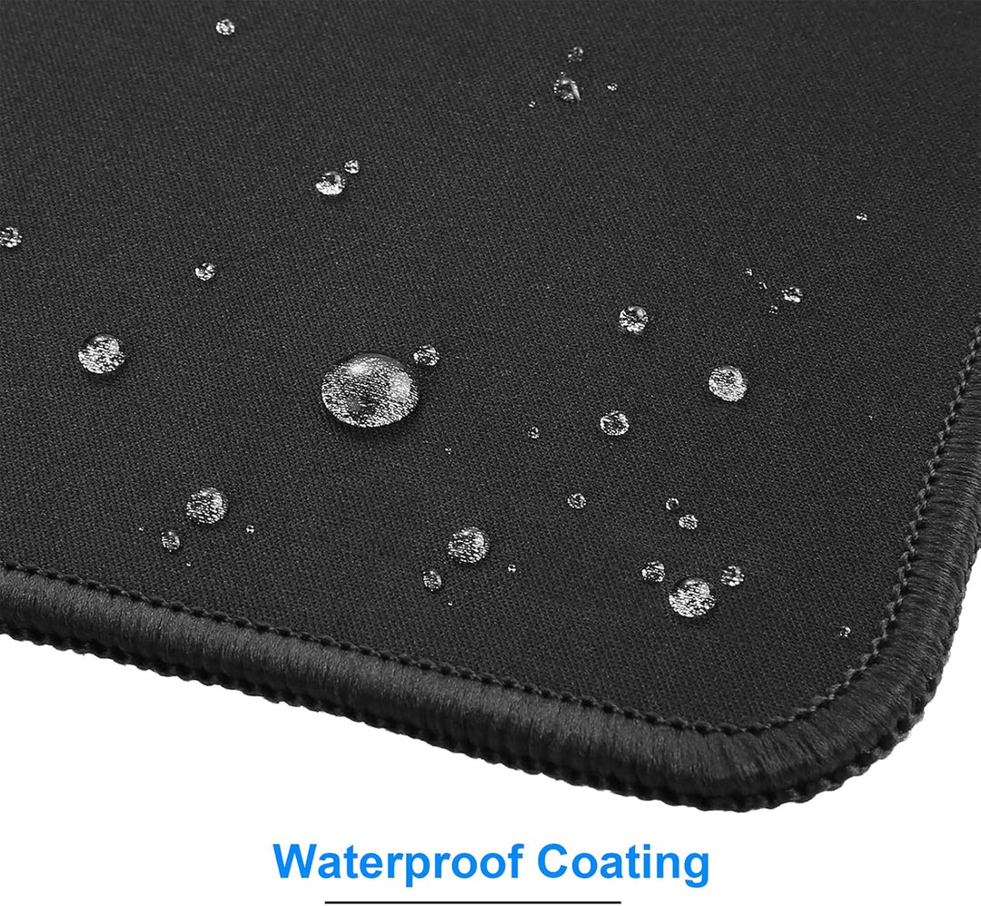 KTRIO Mauspads, 275×215mm Mousepads [30% Grösser] mit Vernähte Kanten, wasserdichte Maus Pads mit Ru