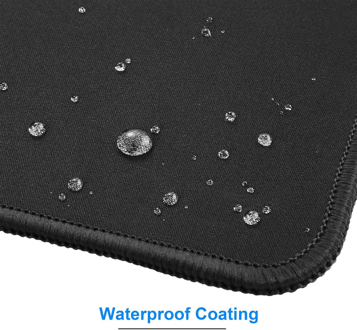 KTRIO Mauspads, 275×215mm Mousepads [30% Grösser] mit Vernähte Kanten, wasserdichte Maus Pads mit Ru
