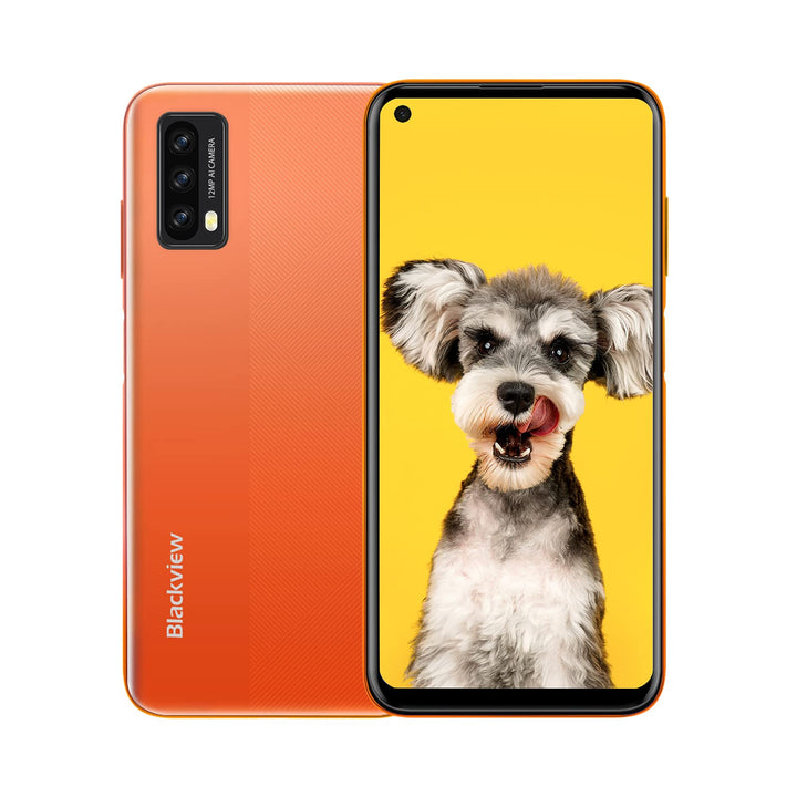Blackview A90 - Smartphone 64GB, 4GB RAM, Dual SIM, Orange, Orange