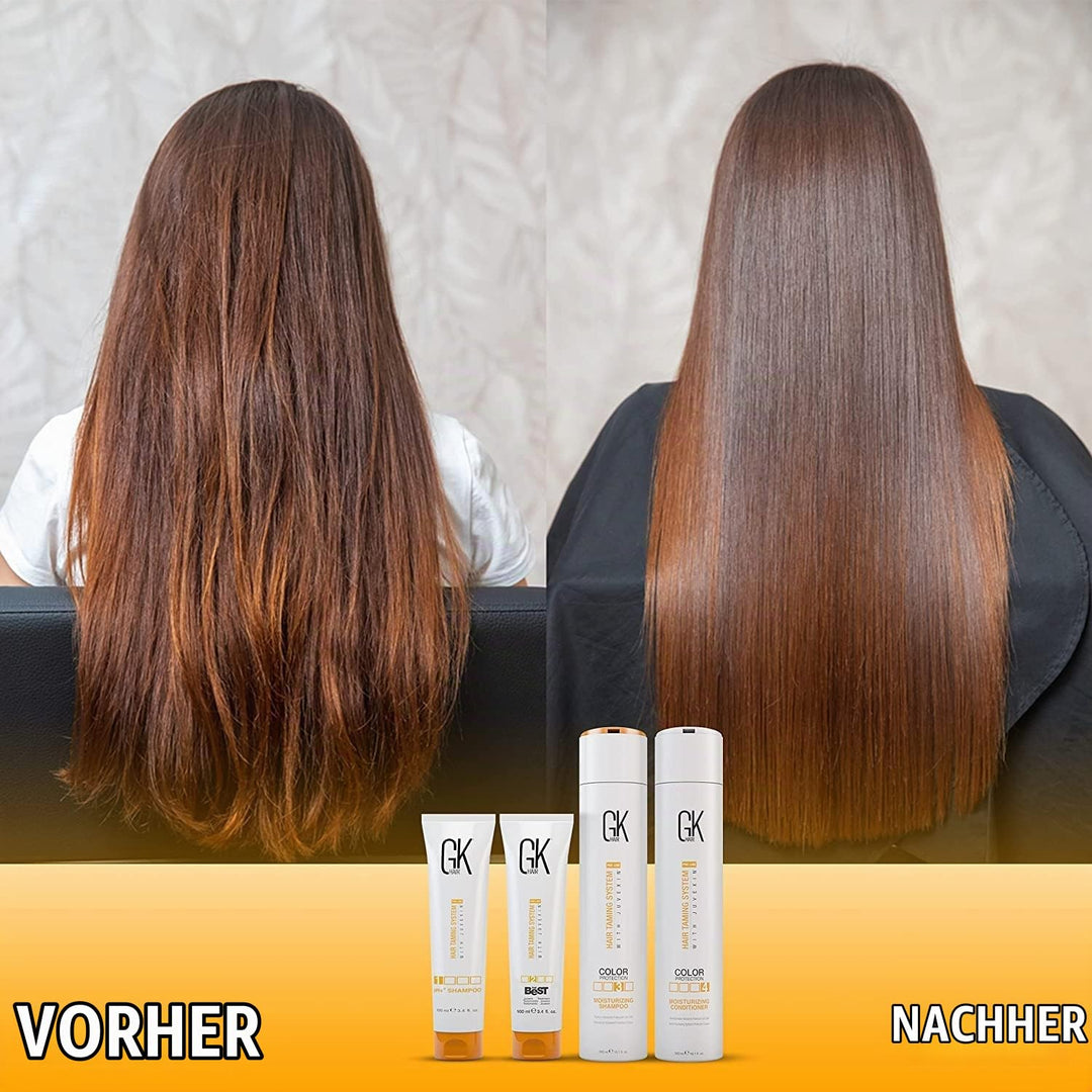 GK HAIR Global Keratin The Best Consumer Box Kit (300ml/10.1 Fl Oz) Keratin-Haarglättungsbehandlung