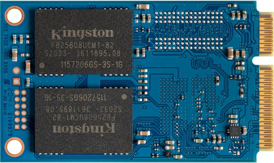 Kingston KC600 SSD 256GB SATA3 mSATA - SKC600MS/256G 256GB mSATA Nur Laufwerk, 256GB mSATA Nur Laufw