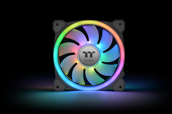 Thermaltake Swafan 14 RGB Lüfter | TT Premium 3er Pack | 140 mm |wechselbare Lüfterblätter 140mm Sch