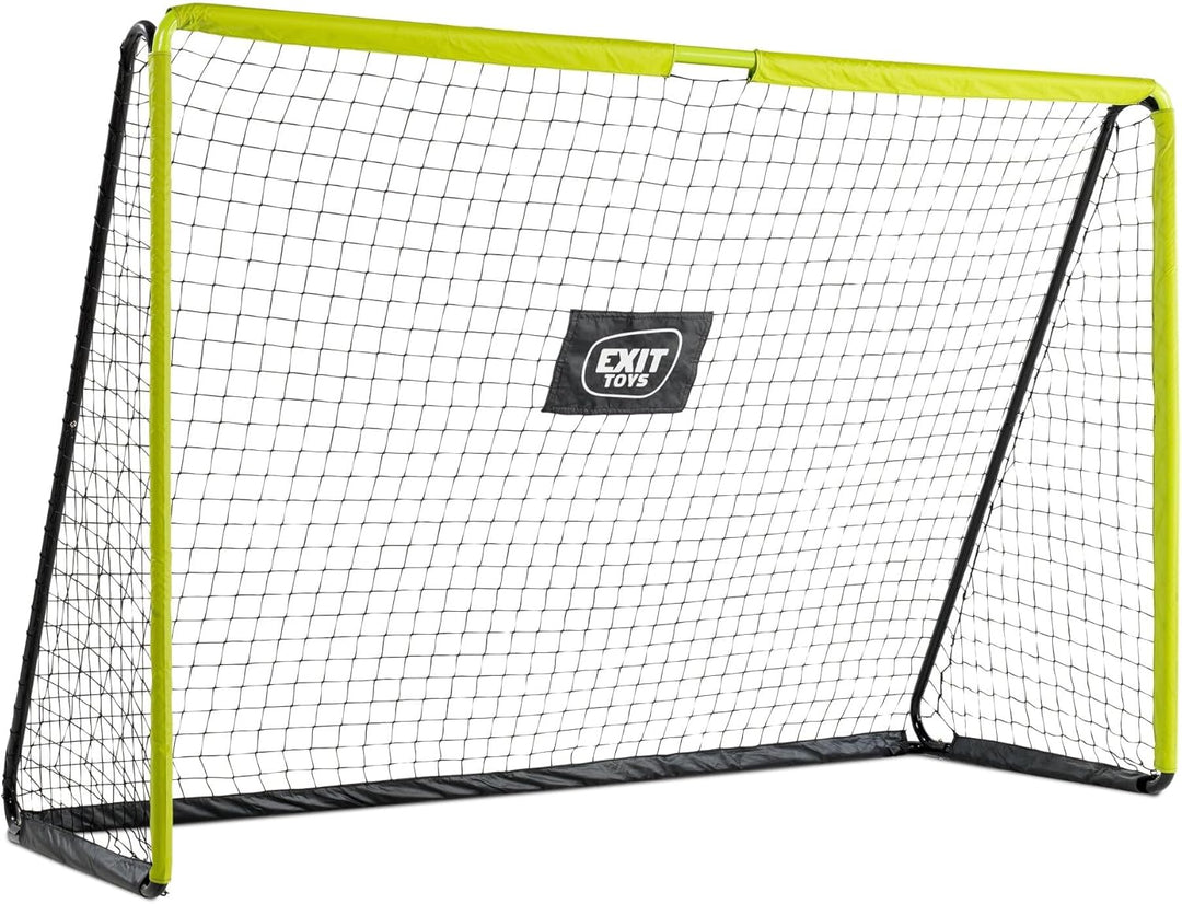 EXIT Toys Tempo Stahl-Fussballtor - Inklusive Ankernägel - Rostbeständig - Fussballtor für Kinder -
