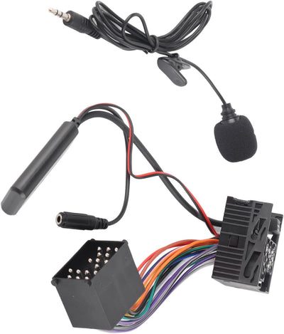 Auto Bluetooth Modul Empfänger, Auto 10 Pin Bluetooth Modul Adapter AUX in Kabel Ersatz für E46 320