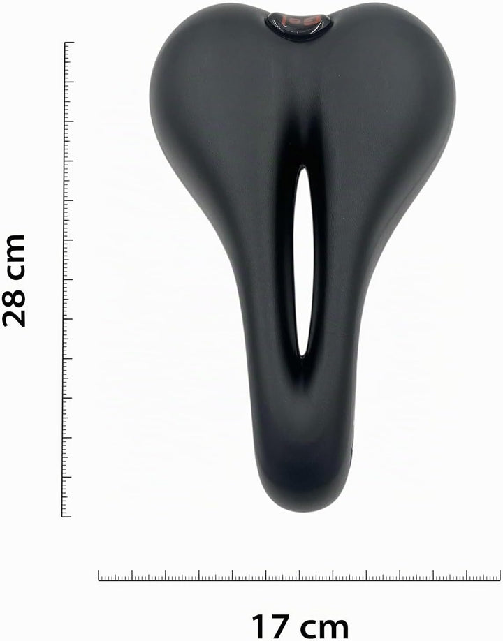 Point Fahrradsattel, Tourensattel, Trekkingsattel, Damen und Herren Sportsattel Endzone Gelsattel Tr