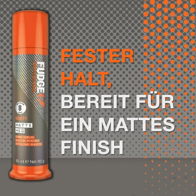 Fudge Style Matte Hed Schwarz 83g Unparfümiert 85 ml (1er Pack), Unparfümiert 85 ml (1er Pack)