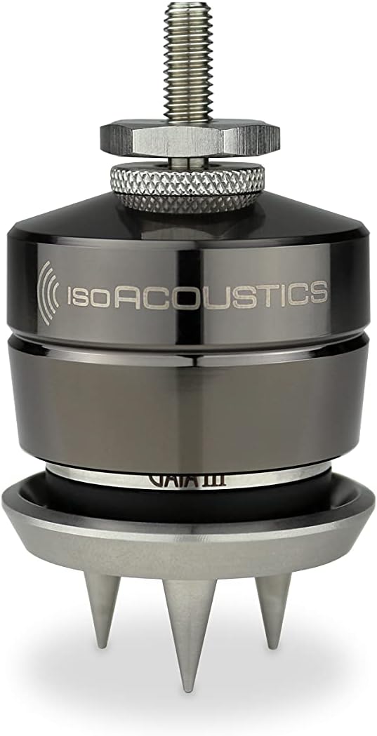 IsoAcoustics Gaia III Teppichspikes, 4er-Pack, IsoAcoustics GAIA III Teppichspikes, 4er-Pack