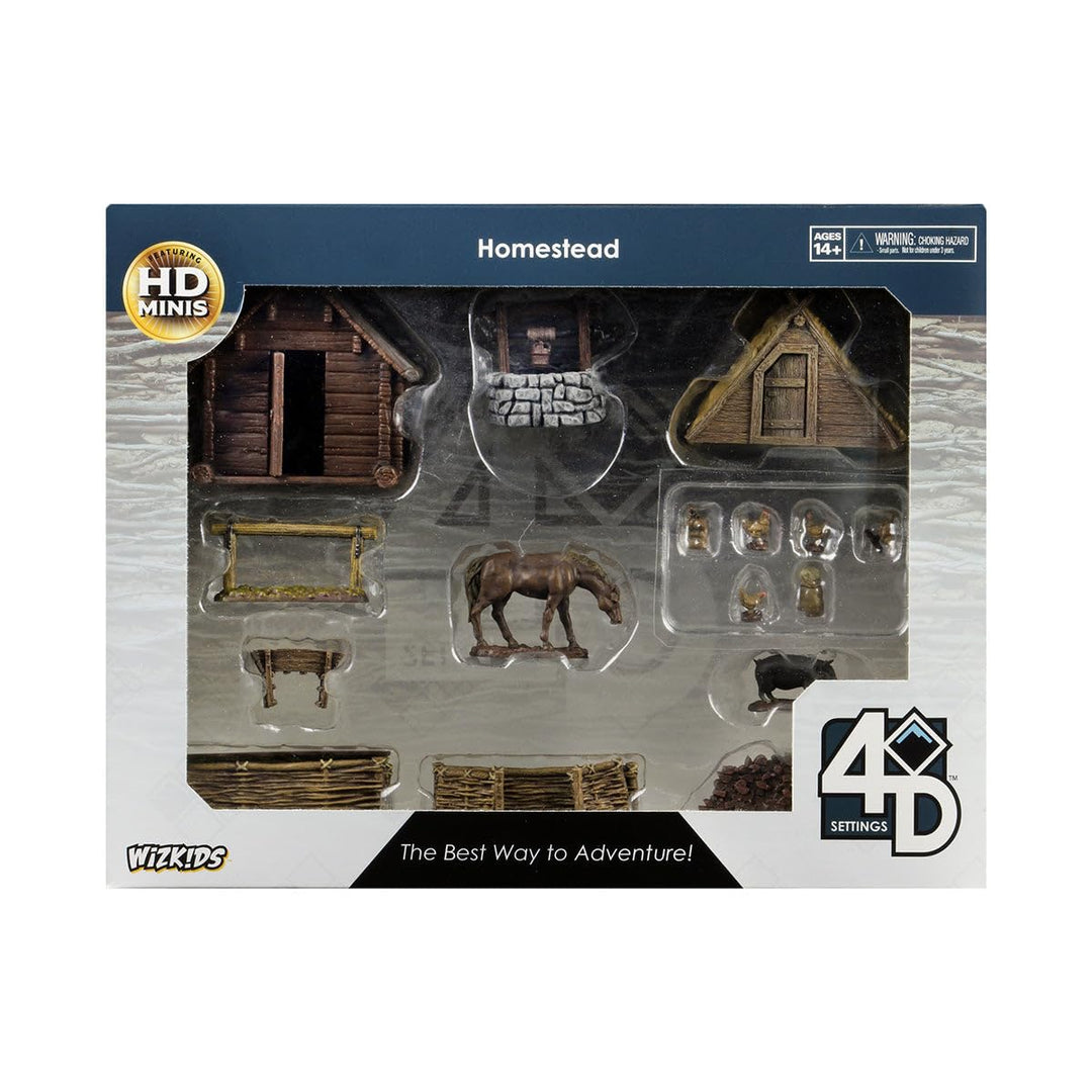 Wizkids 4D Environments: Homestead Miniature Gaming Tabletop