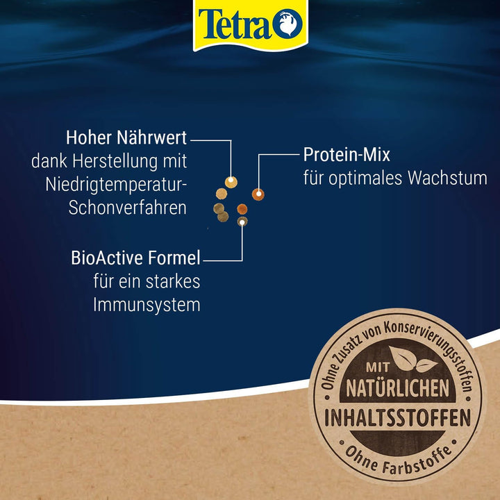 TetraMin Crisps - Fischfutter für alle tropischen Zierfische mit hohem Nährwert und minimaler Wasser