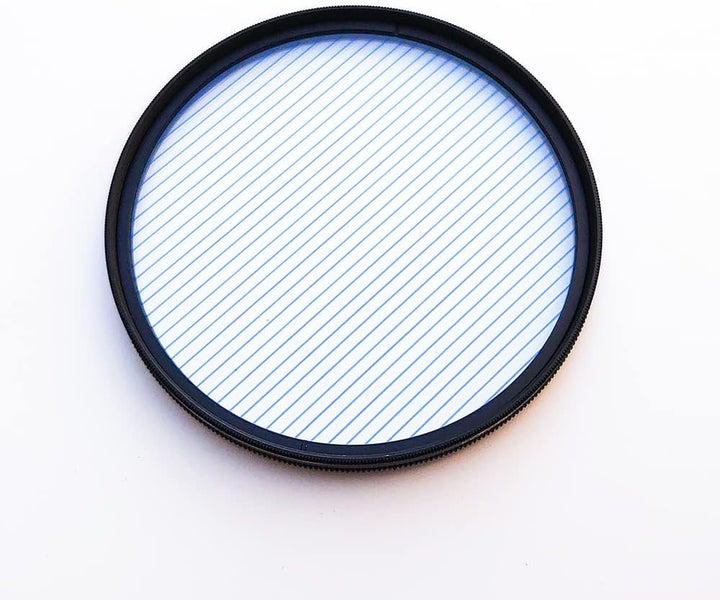 JONGSUN Blaue Streifen Spezialeffektfilter 77mm FX Glare Widescreen Film Anamorphotische DSLR Video