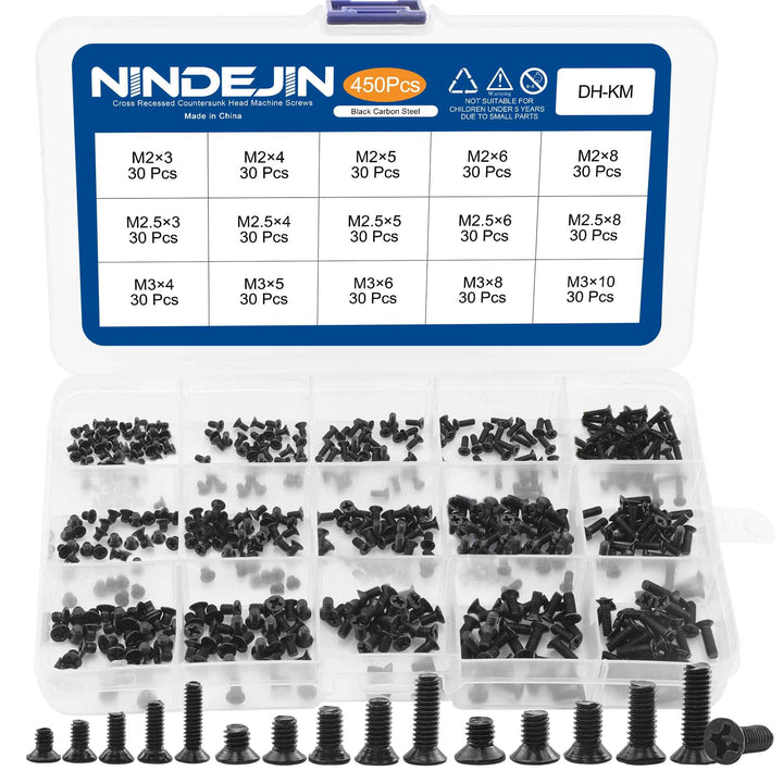 NINDEJIN PC Schrauben M2 M2.5 M3 Laptop Computer Schrauben Set für Universal Laptop Lenovo Gateway S