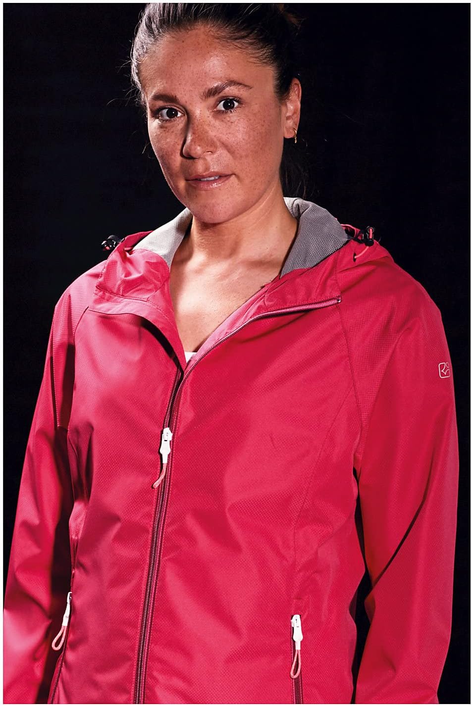 Killtec Damen Kos 15 Wmn Jckt Funktionsjacke mit Kapuze, packbar 40 rose, 40 rose