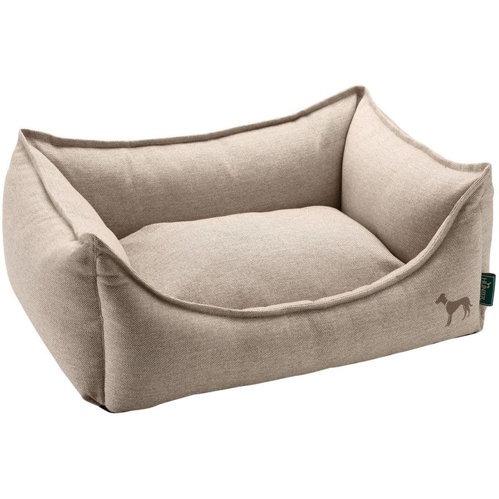HUNTER Livingston Hundesofa, Hundebett, Strukturstoff, klassisch, S, beige, 60 x 40 x 20 cm beige 60
