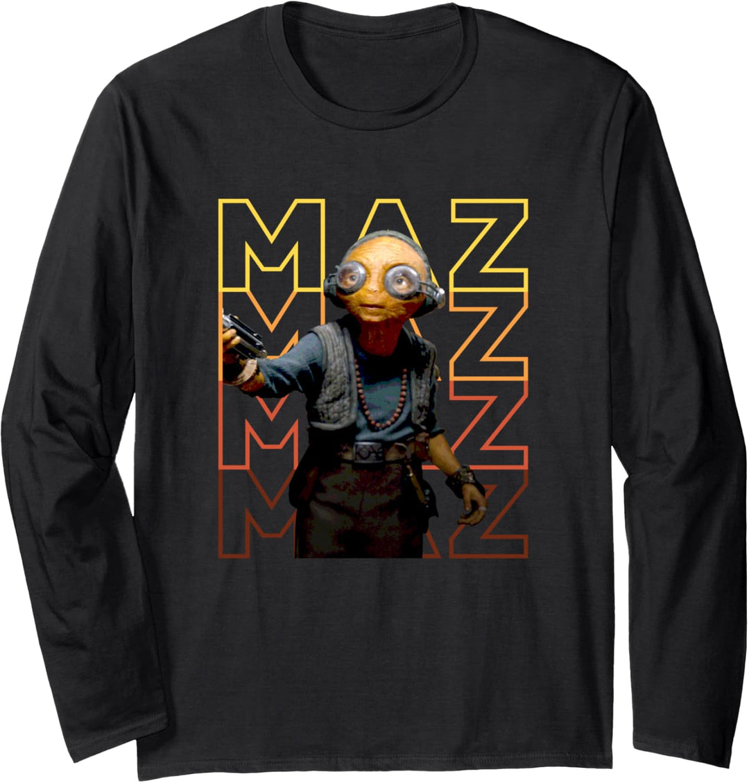 Star Wars The Last Jedi Maz Kanata Langarmshirt