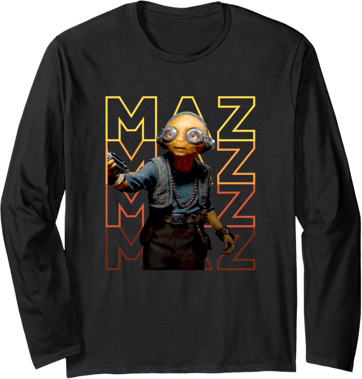 Star Wars The Last Jedi Maz Kanata Langarmshirt