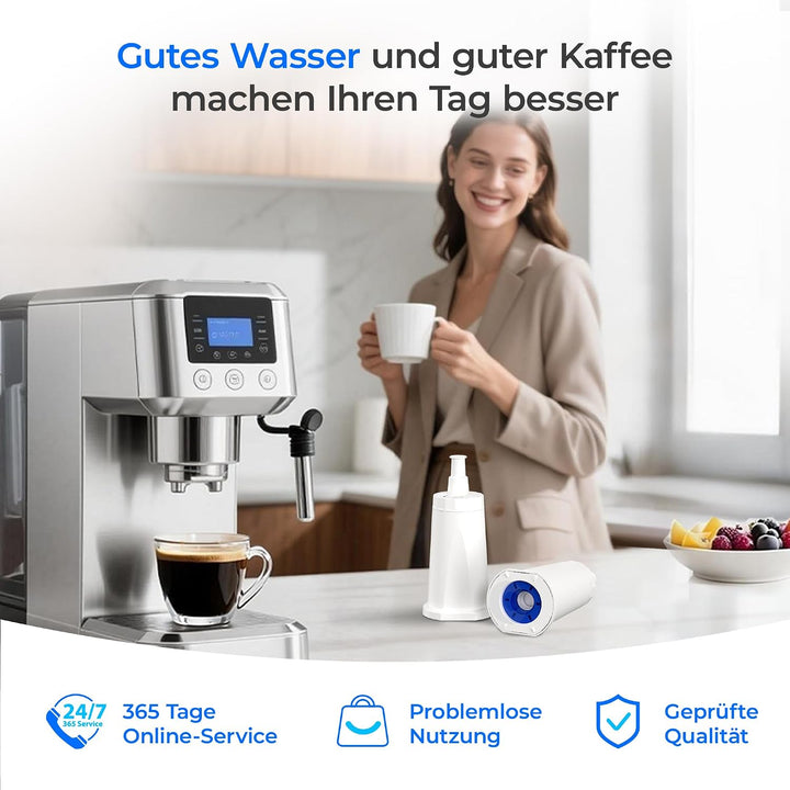 Waterdrop Filter, Ersatz für Sage® Barista Express Pro Wasserfilter, BES008, SES008/SES810/SES875/SE