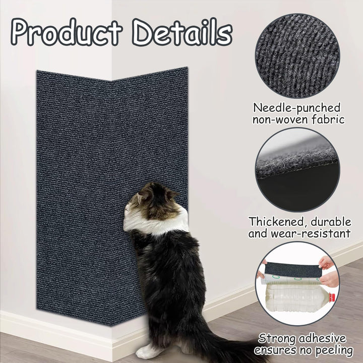 Kratzmatte Selbstklebend Katze, DIY Kratzbrett, Kratzschutz Sofa, Katze Kratzschutz, Katzenkratzer K