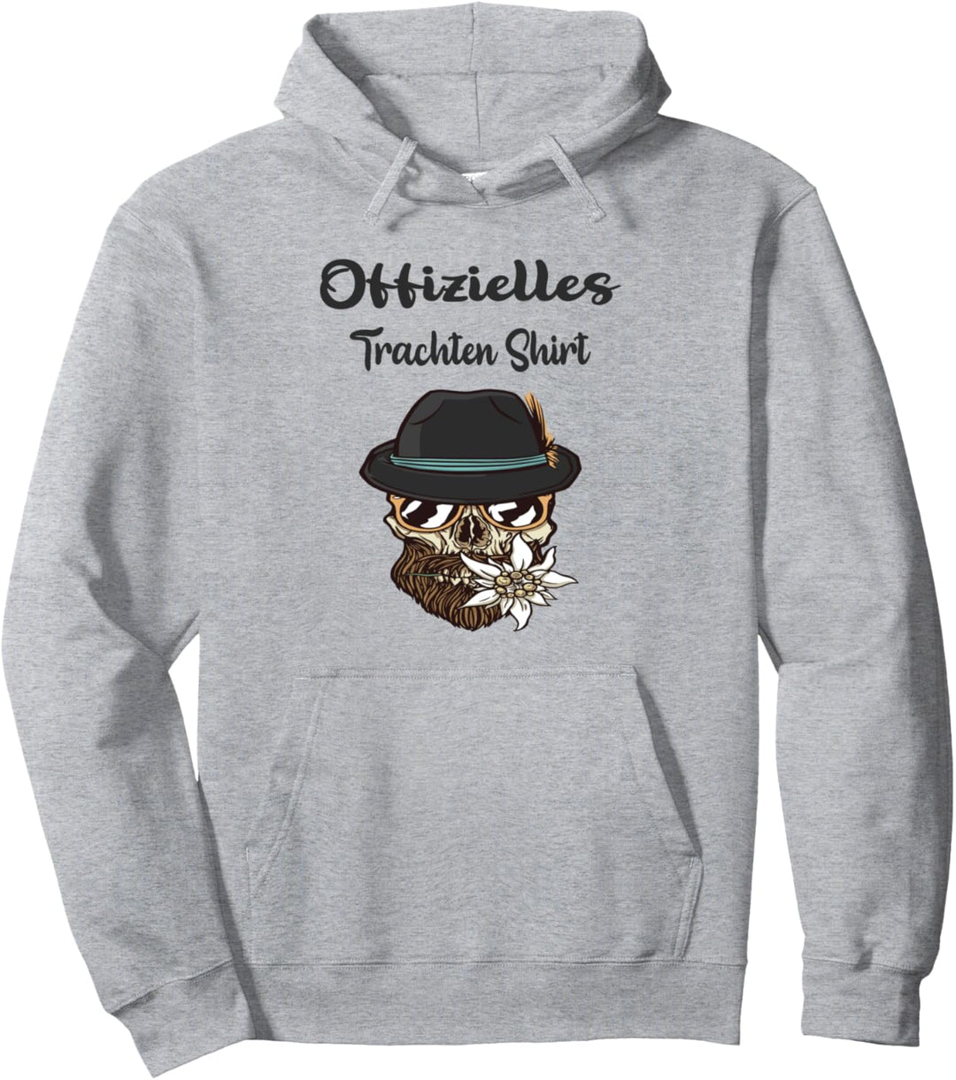 Lederhose Tracht Offitielles Trachtenshirt weiss Pullover Hoodie