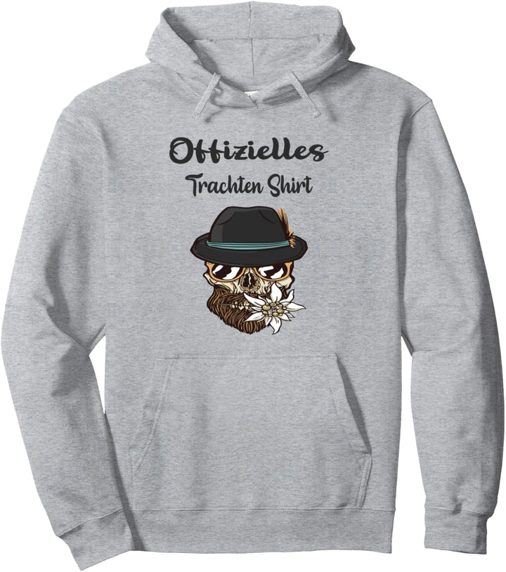 Lederhose Tracht Offitielles Trachtenshirt weiss Pullover Hoodie