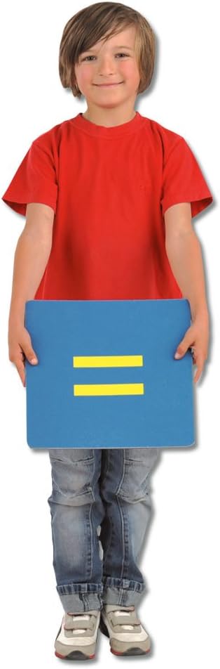 Wiemann Lehrmittel Bodenmatten Rechenzeichen für Zahlenmatten für Kinder, Bodenmatten Rechenzeichen