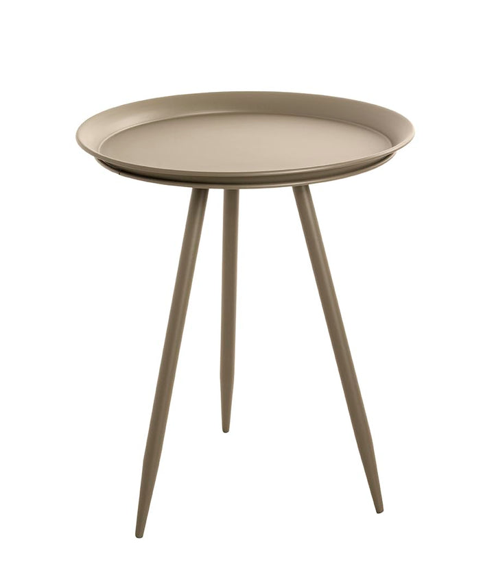 HAKU Möbel Beistelltisch, Metal, grün, Ø 44 x H 54 cm Ø 44 x H 54 cm Grün, Ø 44 x H 54 cm Grün