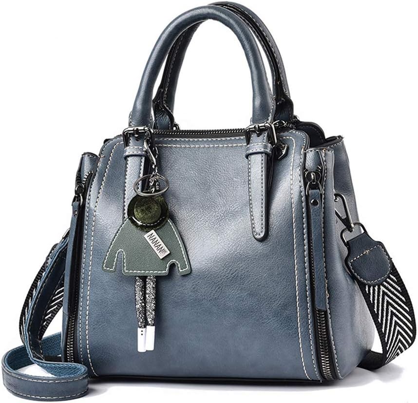 BUKESIYI Damen Tasche Umhängetasche Handtasche Frauen Klein Schultertasche Weekender Lack PU Leder C