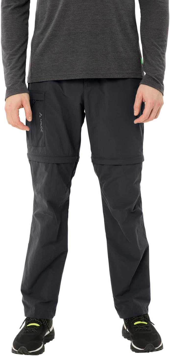 VAUDE Farley Zip-off V - Wanderhose Herren Zip Off 46 Schwarz, 46 Schwarz