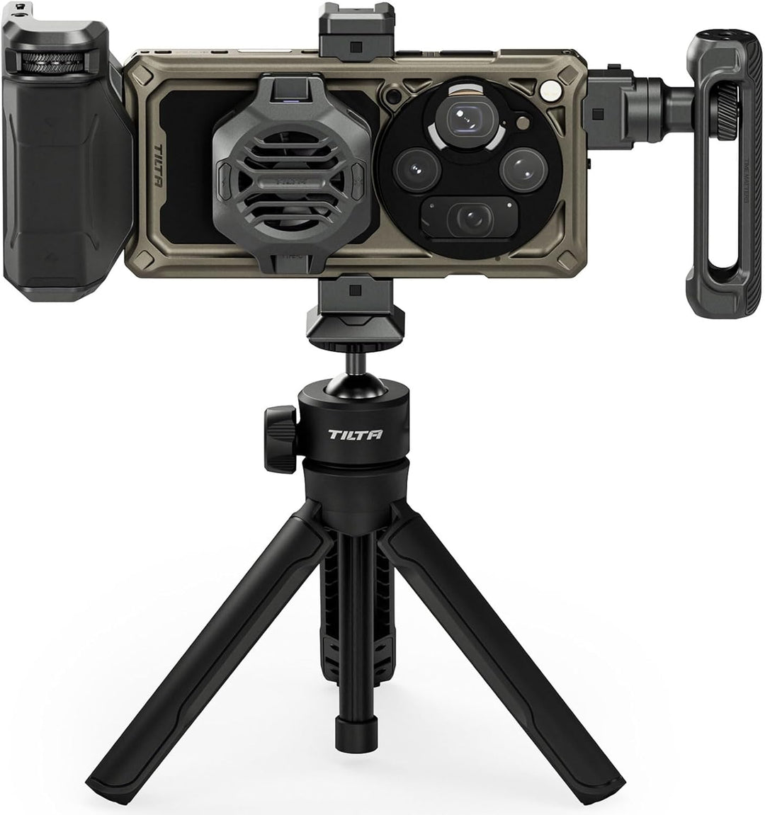 Tilta Khronos Oppo Find X9 Ultra Creator Kit Tundra Umber, Video-Rig mit Käfigcase, 5000mAh Akkugrif