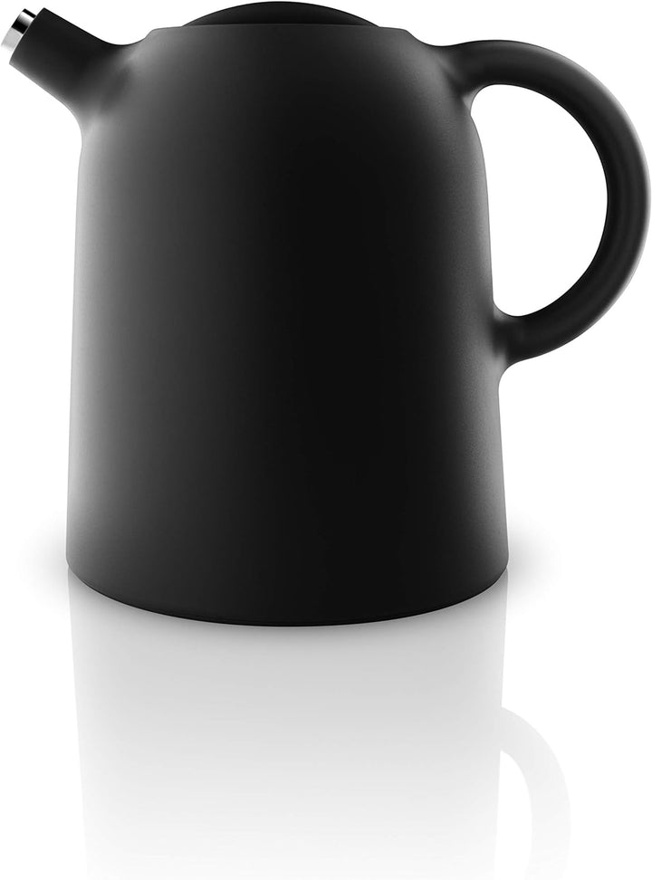 EVA SOLO | Thimble Isolierkanne 1.0l Black | 100% tropffrei | Black H x Ø 20x16cm/1,0l Schwarz, H x