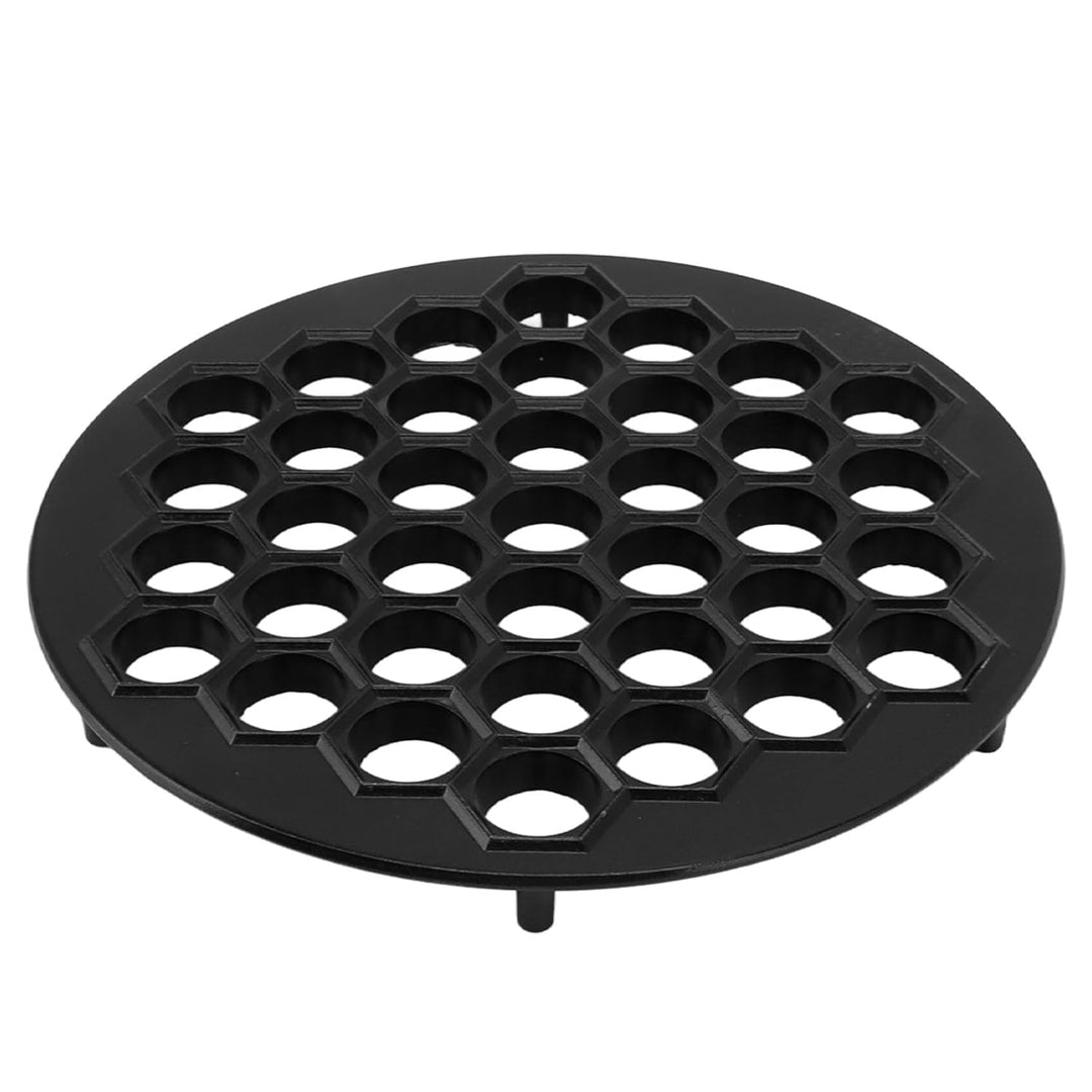 Ejoyous 37 Löcher Pelmeni Maker, Pelmeni Form Dumpling Maker Ravioli Maker Aluminiumlegierung für Di
