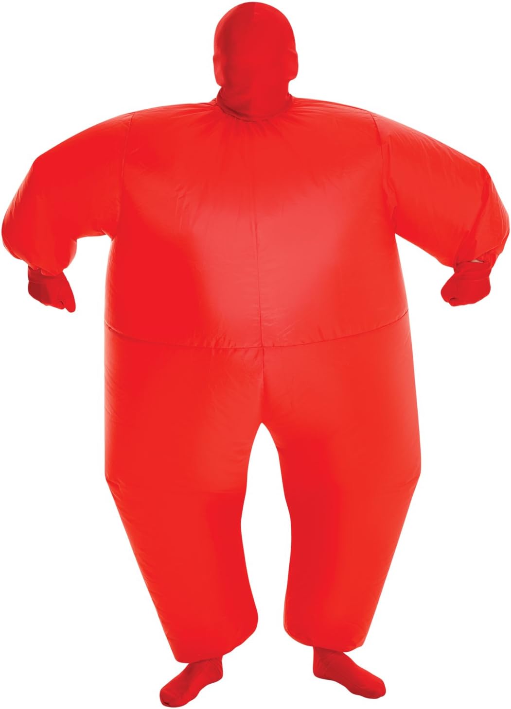 Morph Rotes Aufblasbares Kostüm für Kinder, Megamorph - Einheitsgrösse, Rot