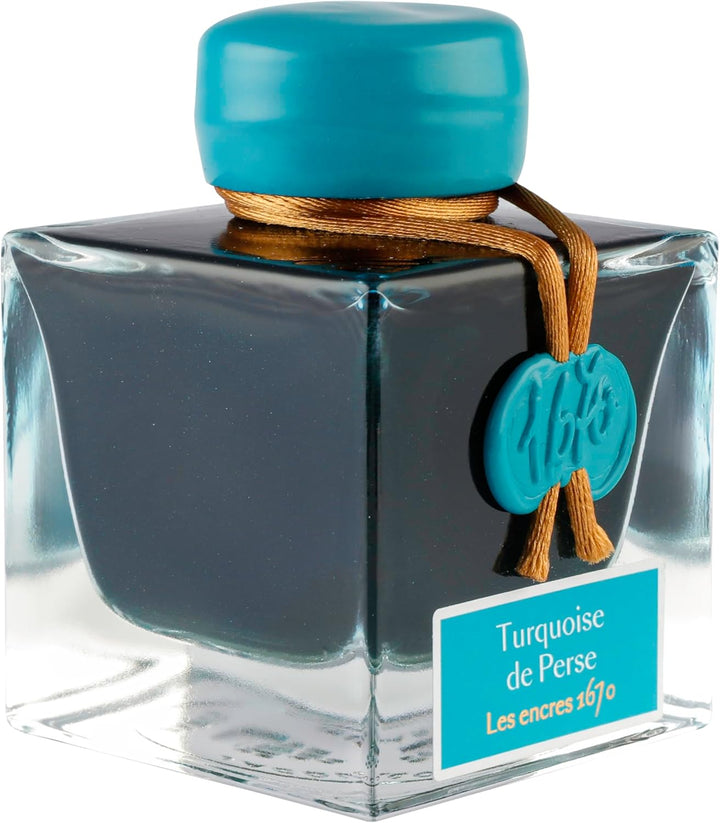 Jacques Herbin 15014JT - Flakon 50ml, Tinte 1670 mit Goldschimmer, ideal für Kunst-& Kalligraphie, T