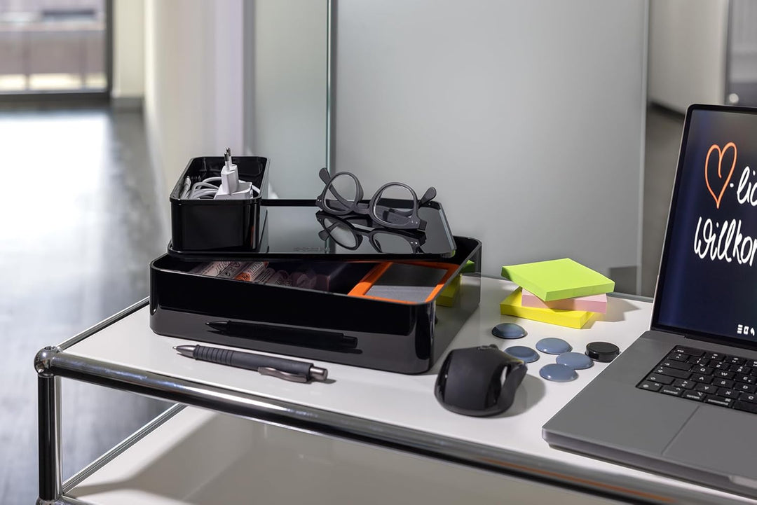 HAN Schubladenbox Allison SMART-ORGANIZER Utensilienbox mit Innenschale und Deckel/Serviertablett, s
