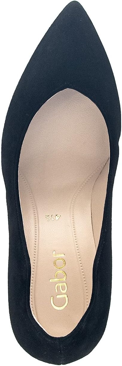 Gabor Damen Klassische Pumps, Frauen Absatzschuhe 35.5 EU Schwarz, 35.5 EU Schwarz