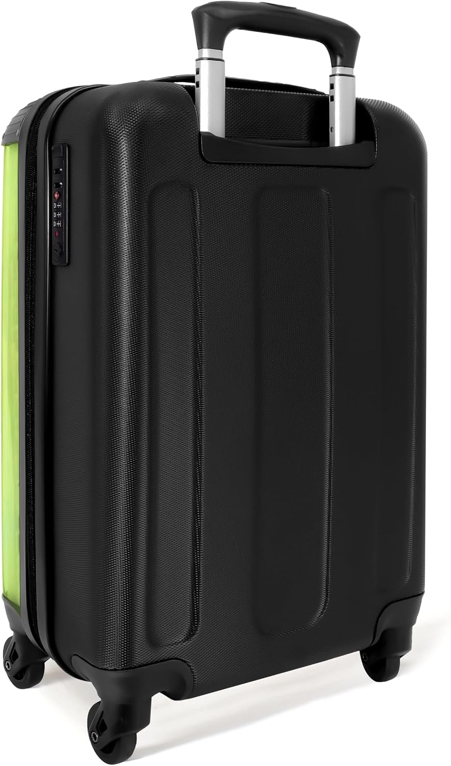 NoBoringSuitcases.com® Koffer Handgepäck Trolley Rollkoffer Kleine Reisekoffer mit 4 Rollen - Löwe -
