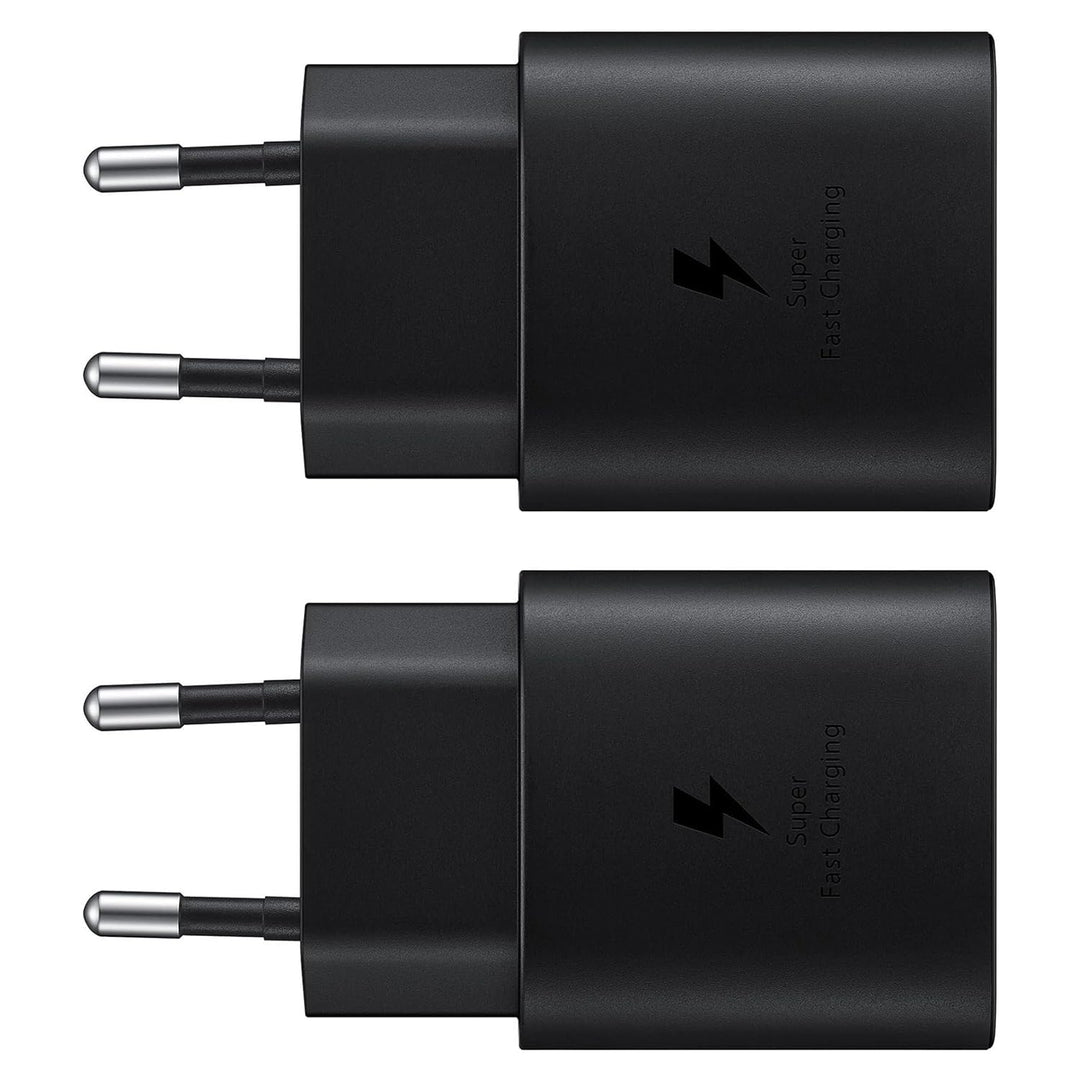 Powersky (2er Pack) 25W Netzteil USB C Schnellladegerät für Samsung Galaxy S24/ S23/ S22/ S22 Plus/