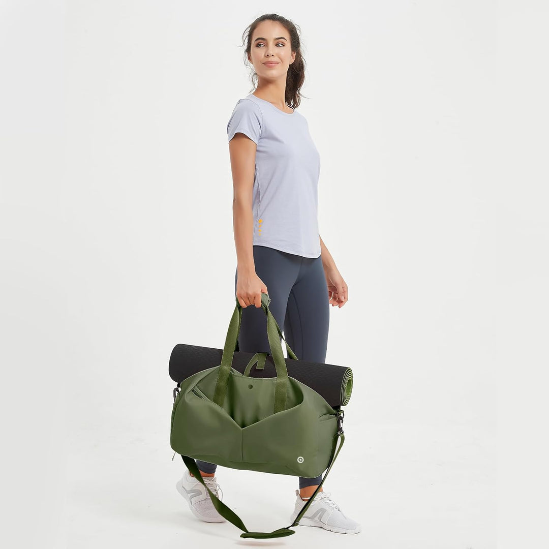 Ceneda Sporttaschen Klassische Reisetasche mit Schuhfach und Kulturtasche Sporttasche Damen Herren T
