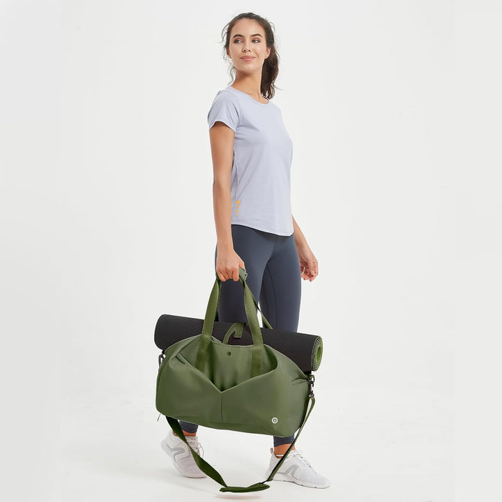 Ceneda Sporttaschen Klassische Reisetasche mit Schuhfach und Kulturtasche Sporttasche Damen Herren T