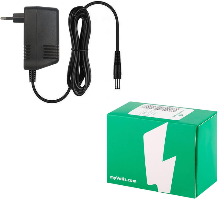 MyVolts 9V EU-Netzteil kompatibel mit Line 6 Bass Floor POD Multieffekt-Gerät Standard, Standard