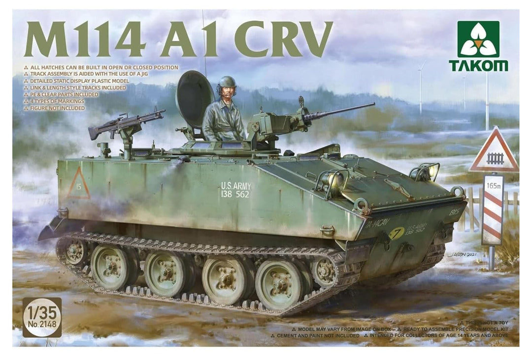 Takom 2148 TAK2148 M114 A1 CRV - Massstab 1:35 - Modellbau