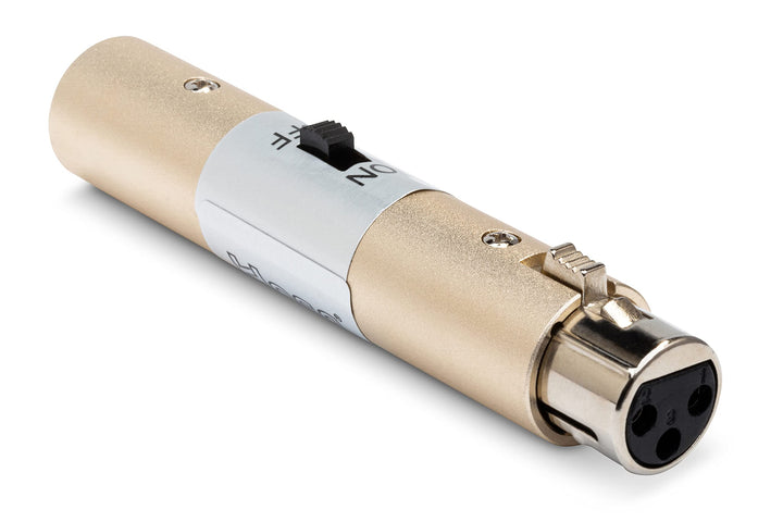 HOSA GMS-274, Mikrofon-Adapter, zum EIN-/Ausschalten für dynamische Mikrofone