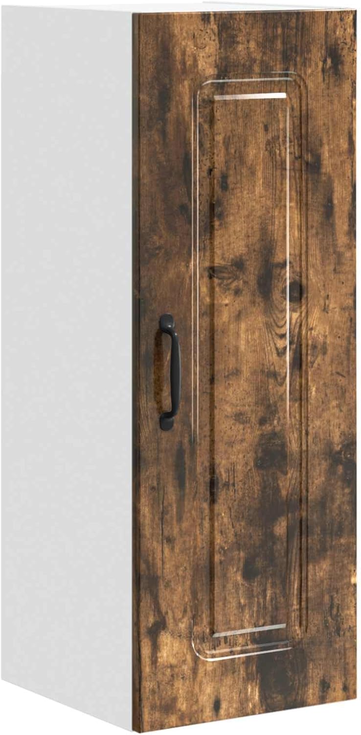 vidaXL Geschirrspülerfront Kalmar 2 pcs Geräucherte Eiche, Eleganter moderner Küchenregal, grosser S
