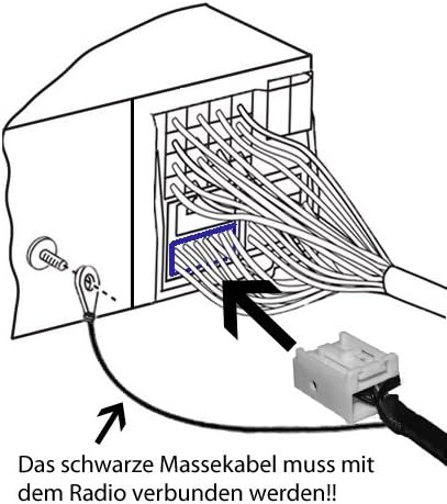 BlueMusic Bluetooth Audio Interface kompatibel mit VW: RCD RNS - Skoda: Swing Dance - Audi: Concert