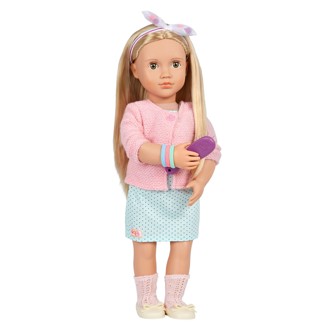 Our Generation BD35149Z Haarschmuck Pastell - Haarband, Haarspange, Klammer, Accessoire – Kinder Spi