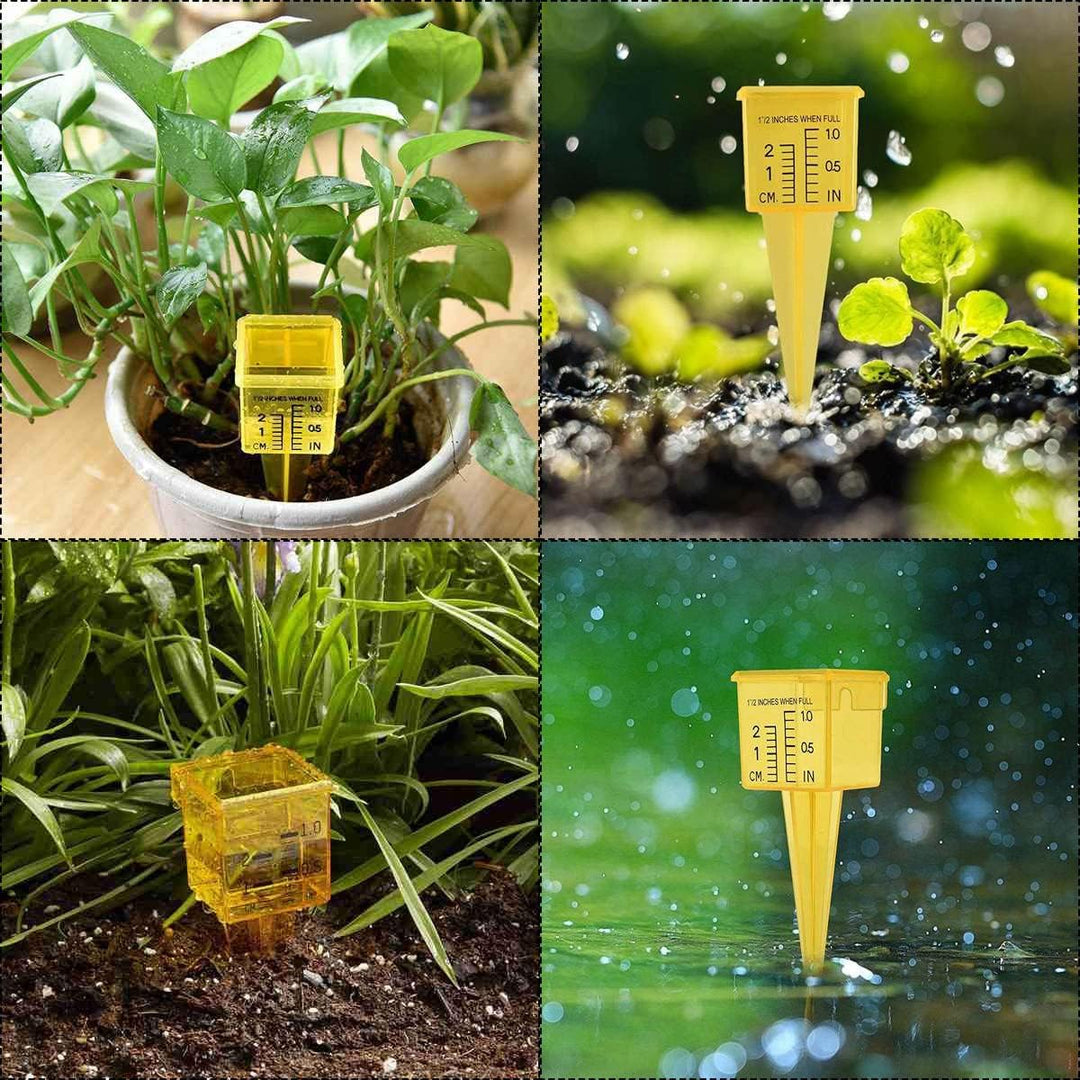 Regenmesser Sprinkler-MessgeräT (12 StüCk) für Rasen- und Garten-WassermessgeräT Weithals