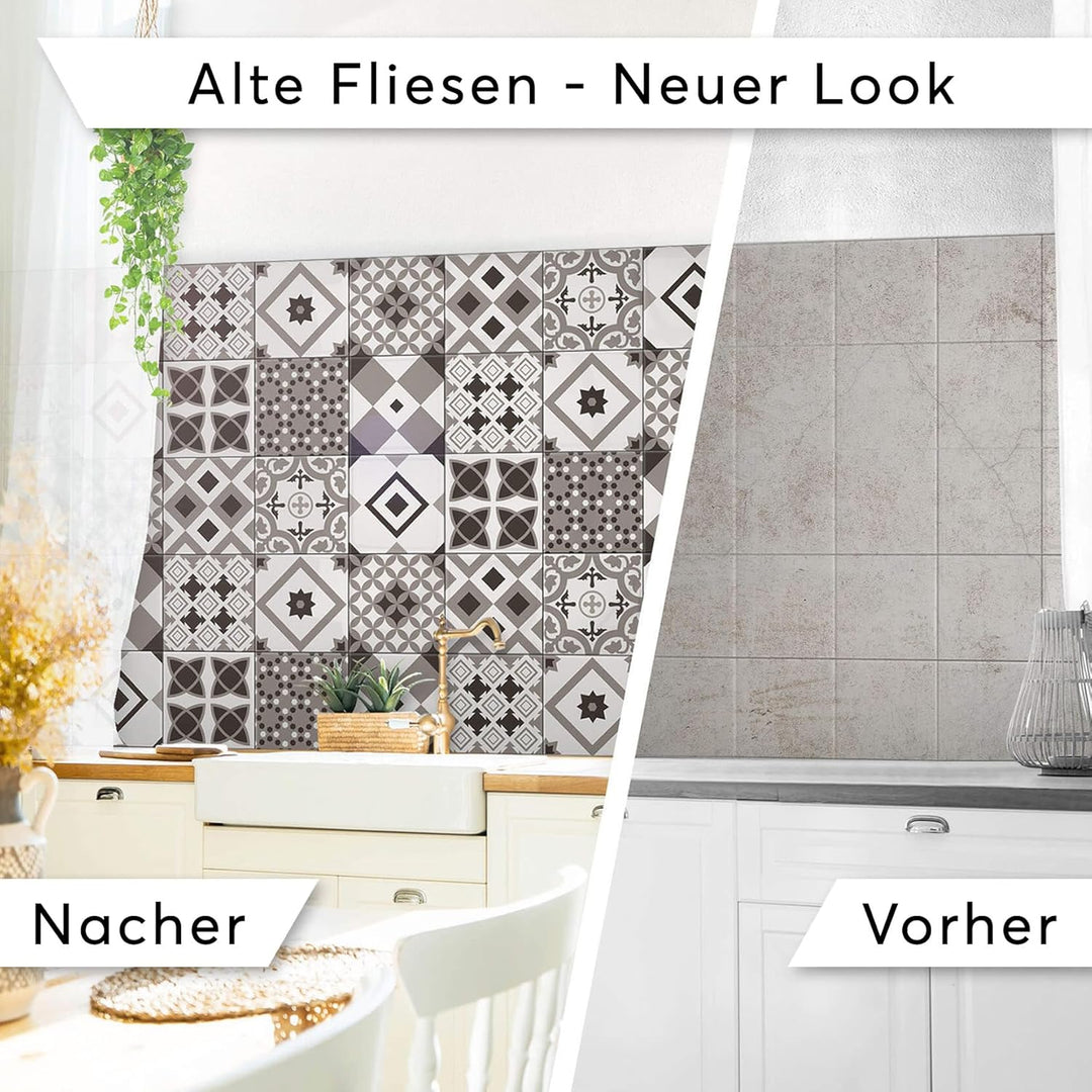 CREATISTO Mosaik Klebefliesen Stickerfliesen Fliesenfolie - Stylische Sticker Aufkleber für Fliesen
